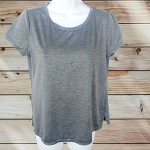 Er Womens Active Wear Shirt Grey Small